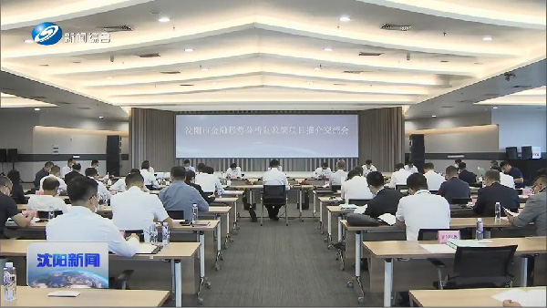 沈陽市金融形勢分析暨政策項(xiàng)目推介交流會(huì)在新松公司召開